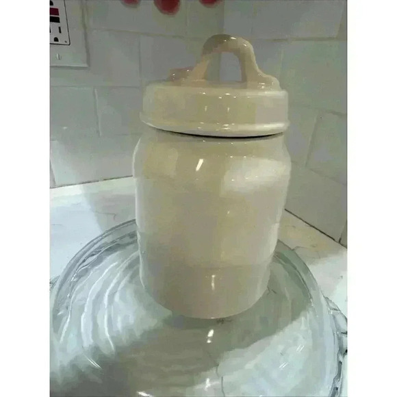 Rae Dunn GATHER Canister NEW RARE - Picture 7 of 11